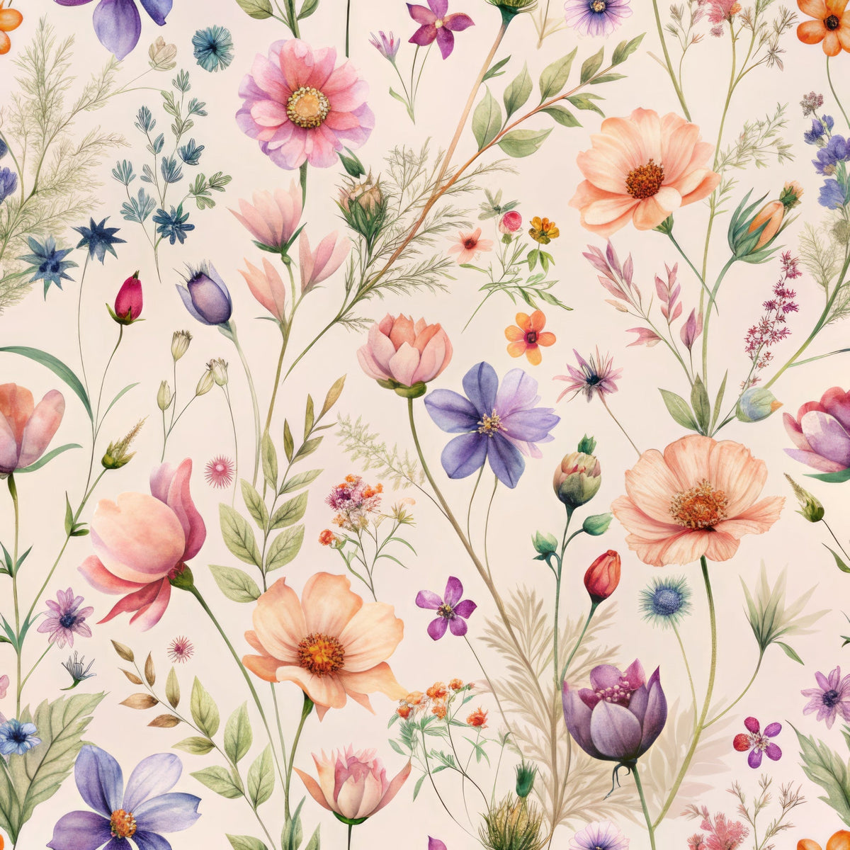 Petal Reverie Pattern 3 Minky Fabric