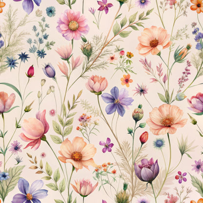 Petal Reverie Pattern 3 Minky Fabric