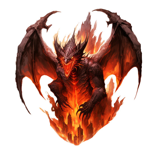 Elemental Dragons Fabric Panel 11