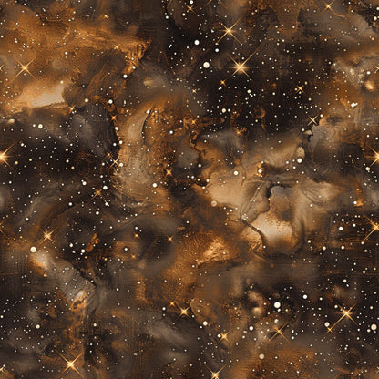 Copper Nebula Pattern 9 Minky Fabric