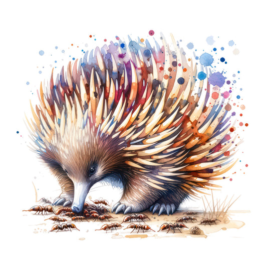 Australian Flora Fauna Fabric Panel 22