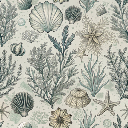 Reef Reverie Pattern 8 Minky Fabric