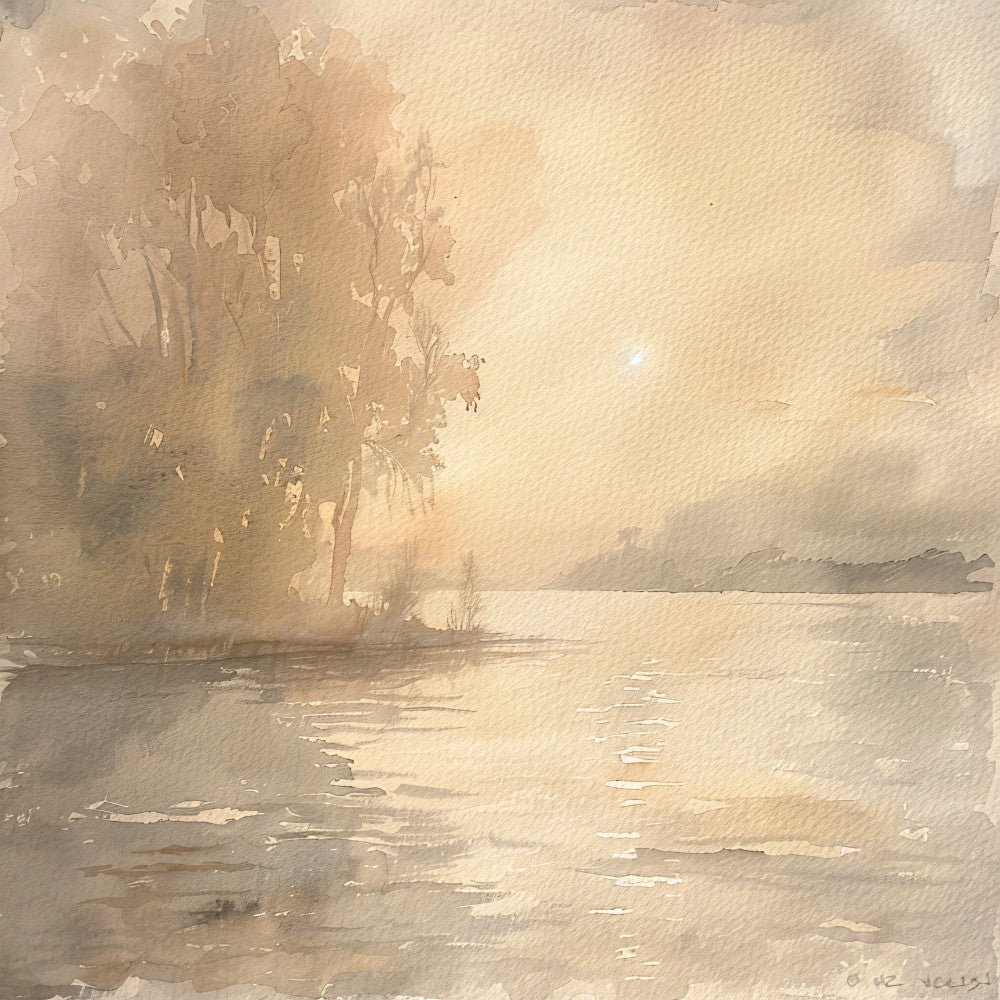 Normandy Travel Art Fabric Panel 15