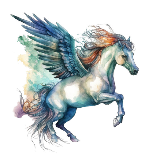 Mythological Creatures Fabric Panel 9