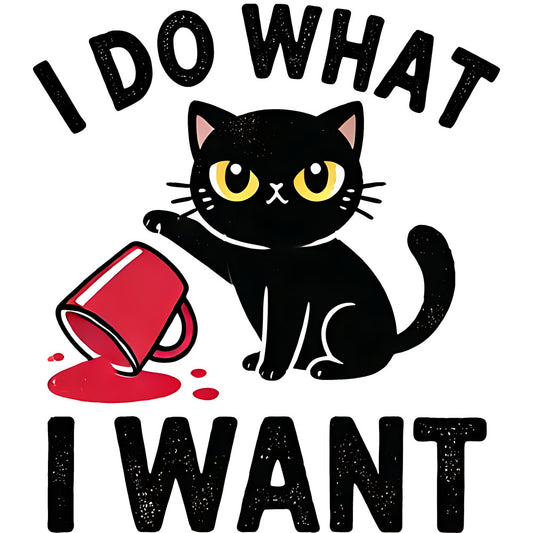 Funny Cat Lover Fabric Panel 19