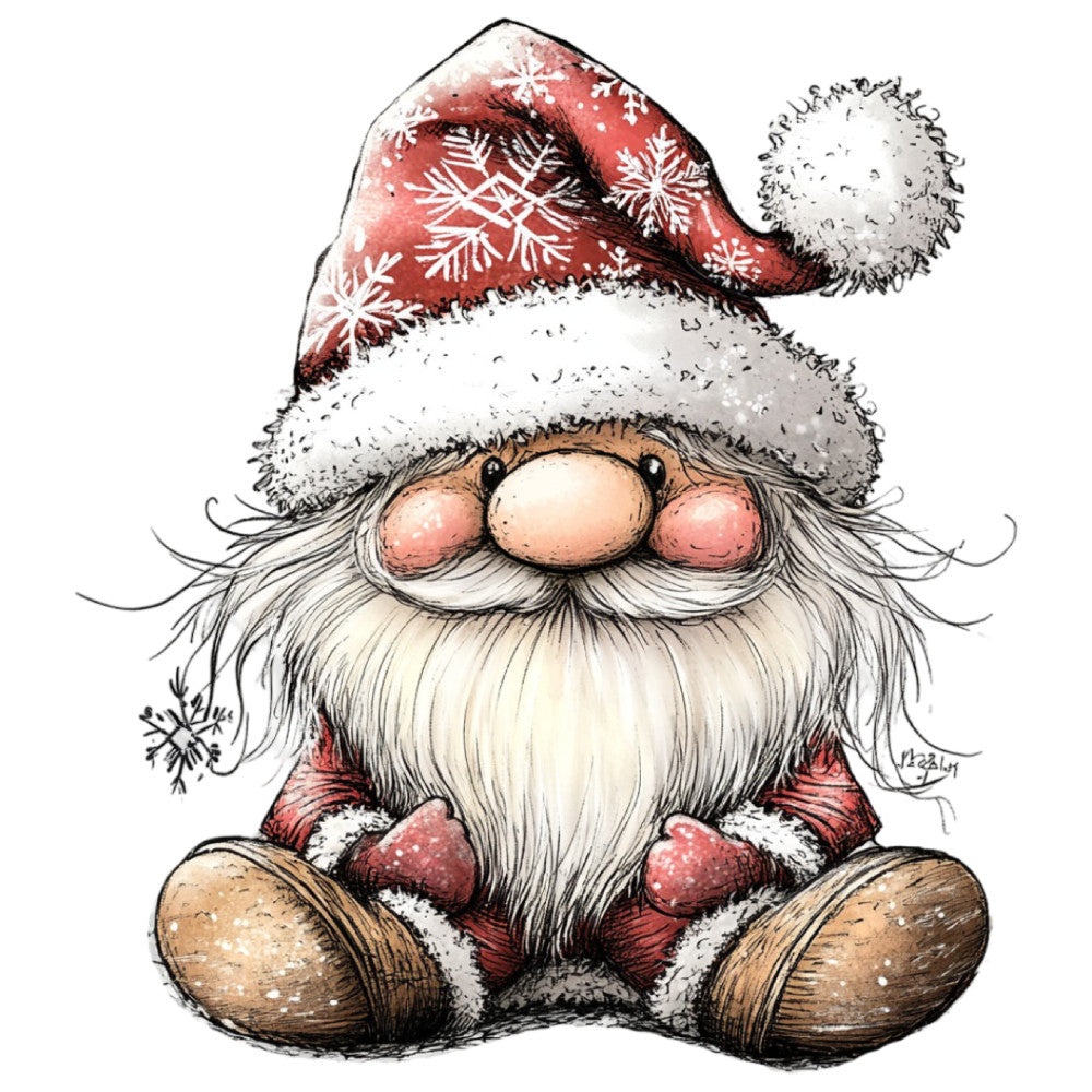 1st Whimsical Christmas Fabric Panel 96