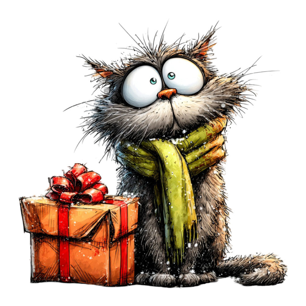 1st Whimsical Christmas Fabric Panel 41