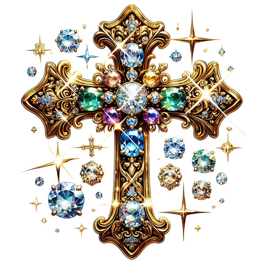 Various Crosses Fabric Panel 3