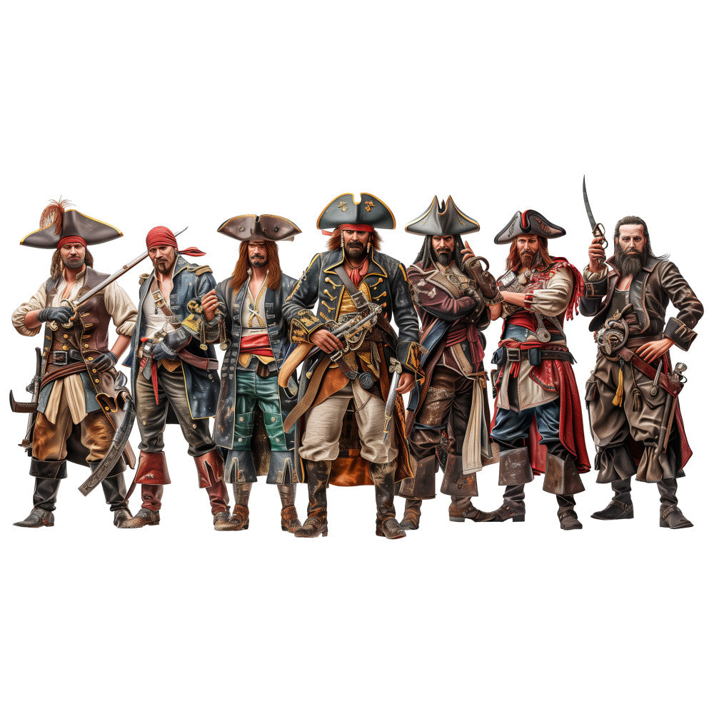 Pirate Jolly Fabric Panel 21