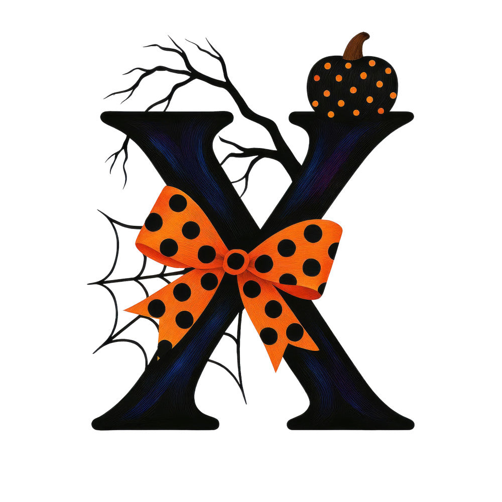 Halloween Alphabet Fabric Panel 32