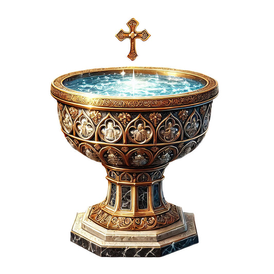 Catholic Symbols Fabric Panel 27