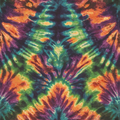 Retro Tie Dye Pattern 8 Quilting Cotton Fabric