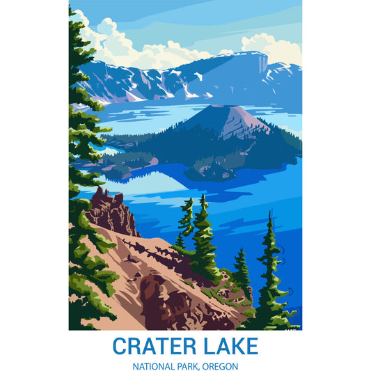 National Parks Posters Fabric Panel 7