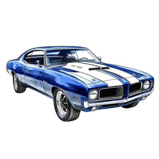 Muscle Cars Fabric Panel 11