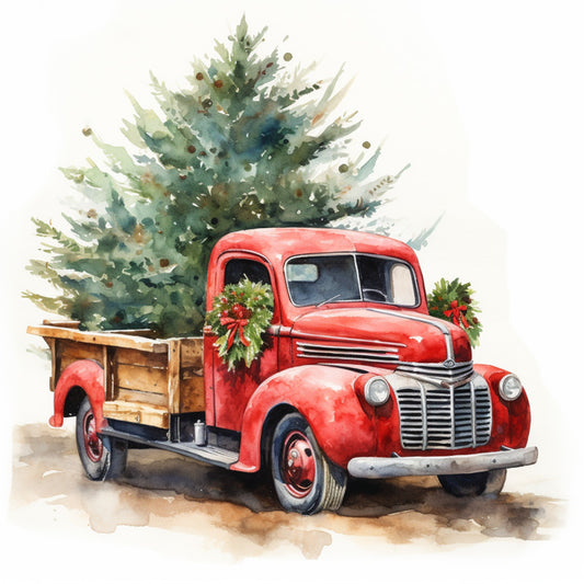A Country Christmas Fabric Panel 11