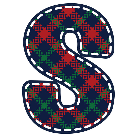 Christmas Alphabet Fabric Panel 31