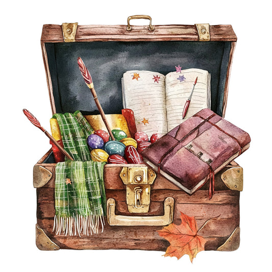 Wizard School Fabric Panel 17