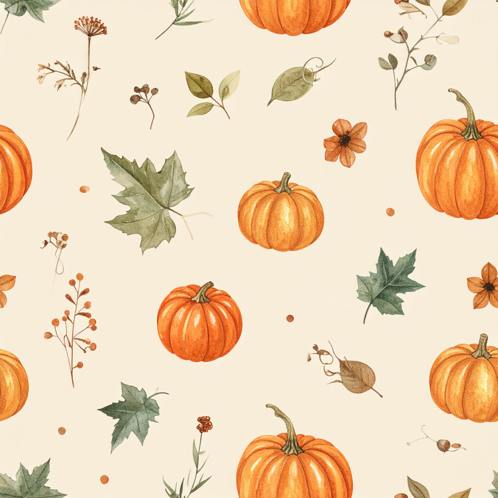 Autumn Woodland Whimsy Pattern 35 Minky Fabric