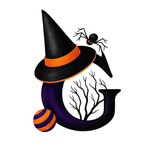 Halloween Alphabet Fabric Panel 36