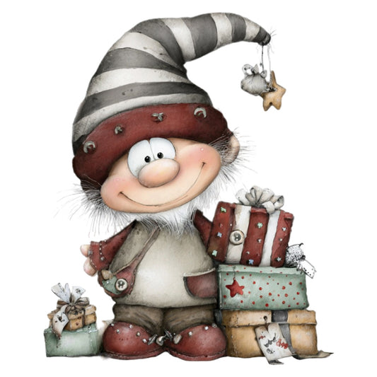 1st Whimsical Christmas Fabric Panel 109