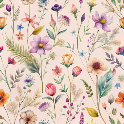 Whispering Wildflowers Pattern 4 Quilting Cotton Fabric