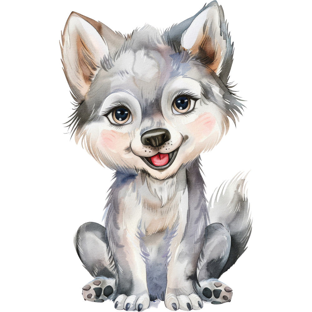 Woodland Animals World Fabric Panel 76