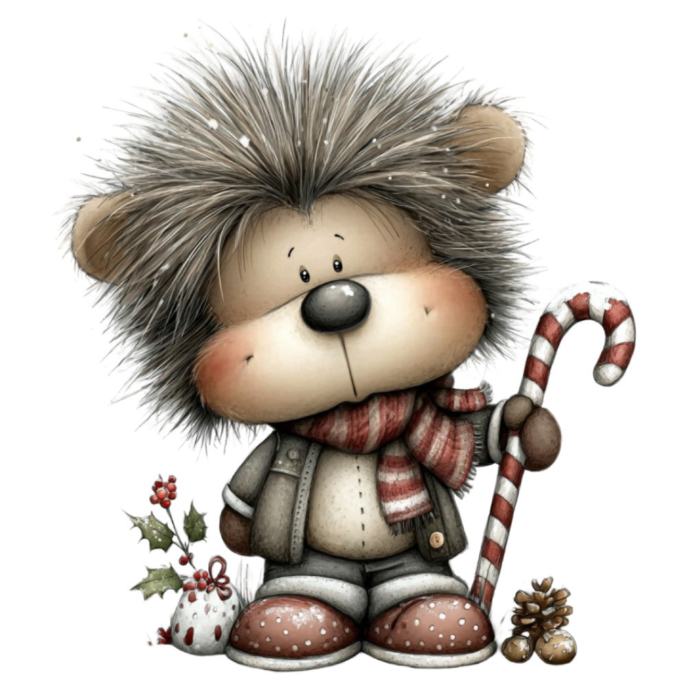 1st Whimsical Christmas Fabric Panel 103