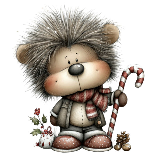 1st Whimsical Christmas Fabric Panel 103