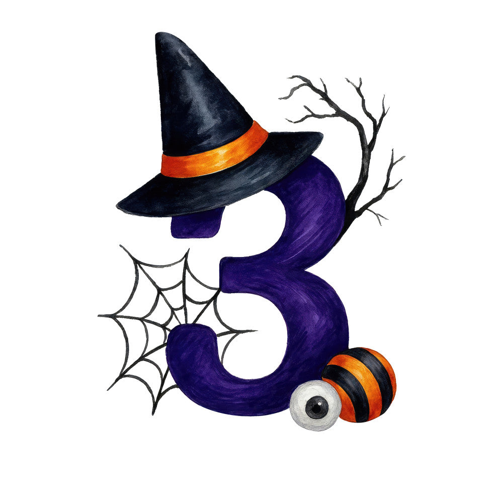 Halloween Alphabet Fabric Panel 17