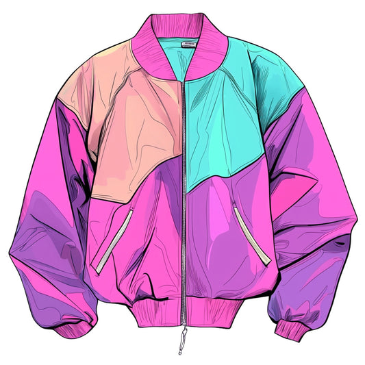 90s Aesthetic Fabric Panel 18