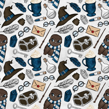 Wizard Magic School Pattern 43 Quilting Cotton Fabric
