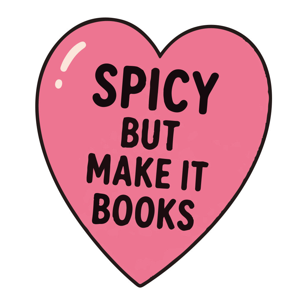 hot pink, coral pink, heart, love, spicy, book lover, bookish, literary, text, typography, words, quote, statement, whimsical, modern, fun, playful, humorous, inspirational, gift, home decor, wall hanging, pillow cover, tote bag, book themed, reader gift, library, passion, trendy, contemporary
