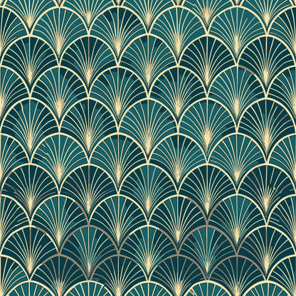 Gilded Gatsby Pattern 4 Minky Fabric