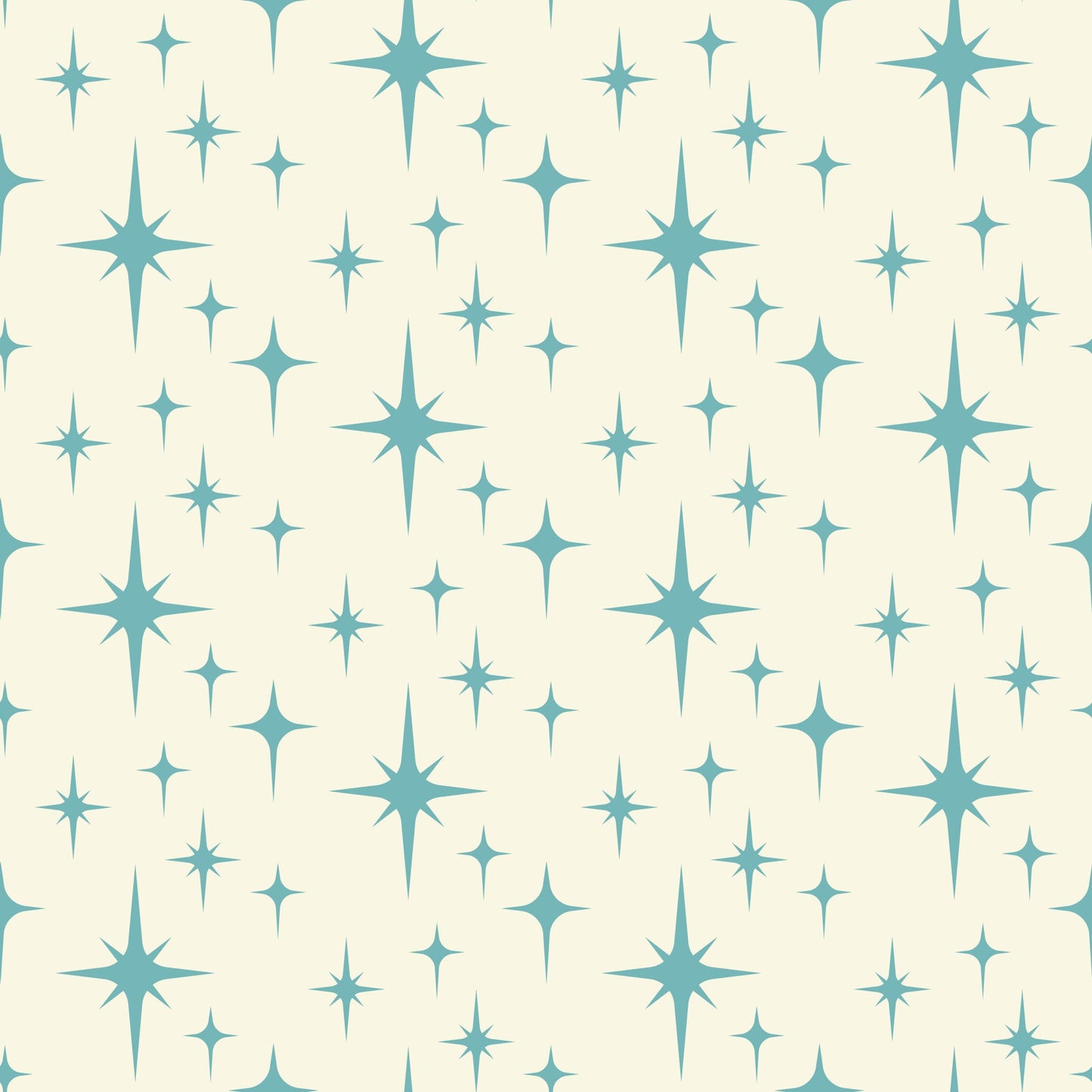 Atomic Starbursts Pattern 1 Quilting Cotton Fabric