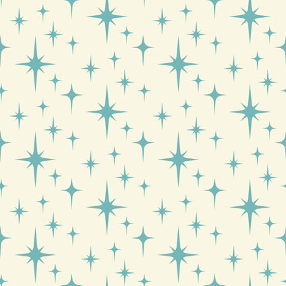 Atomic Starbursts Pattern 1 Quilting Cotton Fabric
