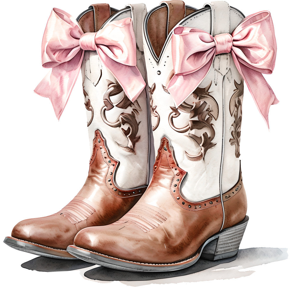 Coquette Cowgirl Fabric Panel 49