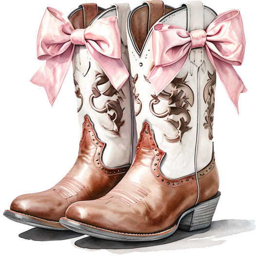 Coquette Cowgirl Fabric Panel 49