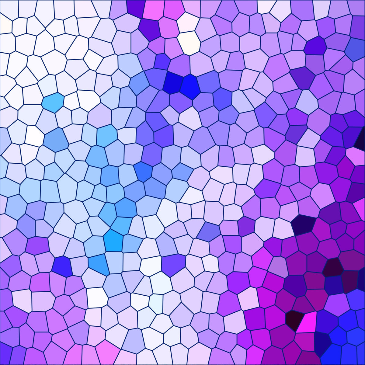Stained Glass Dreams Pattern 11 Minky Fabric