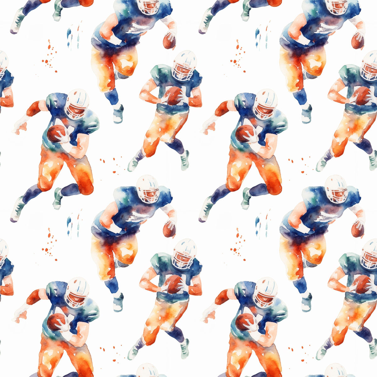 Gridiron Game Day Pattern 11 Minky Fabric
