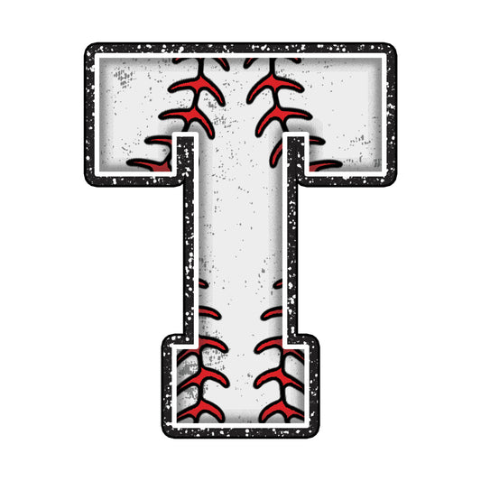 Baseball Alphabet Fabric Panel 29