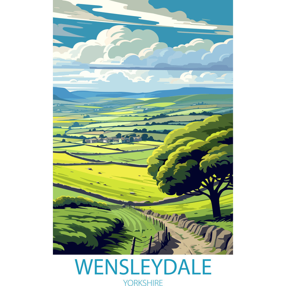 Travel Poster Fabric Panel 23