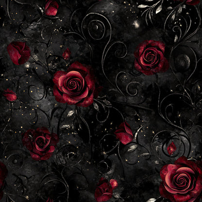 Gothic Fairytale Pattern 50 Minky Fabric