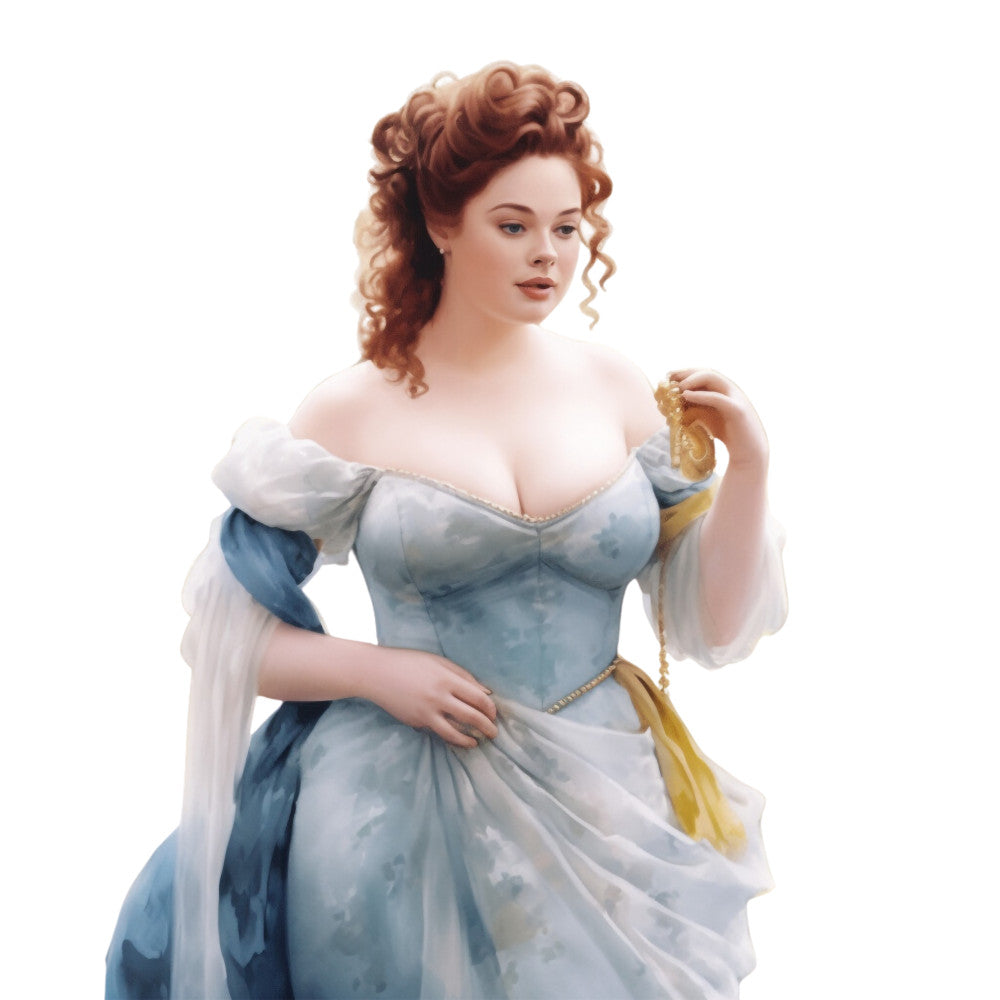 Regency Era Fabric Panel 49