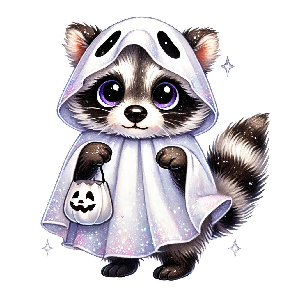 Halloween Wonder Animals Fabric Panel 15