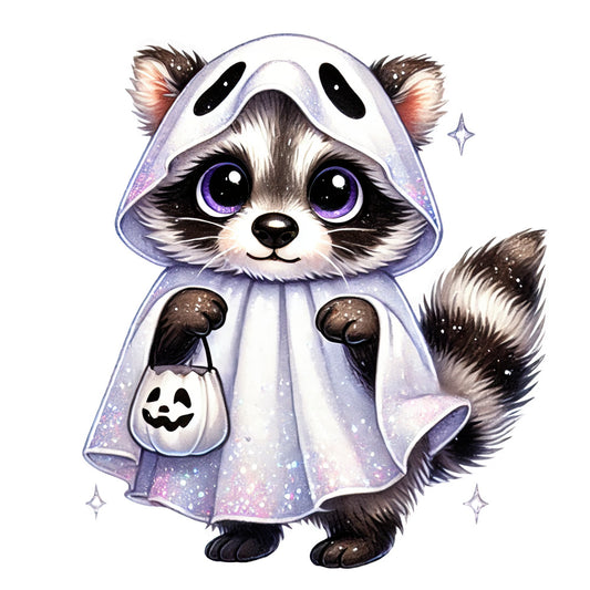 Halloween Wonder Animals Fabric Panel 15