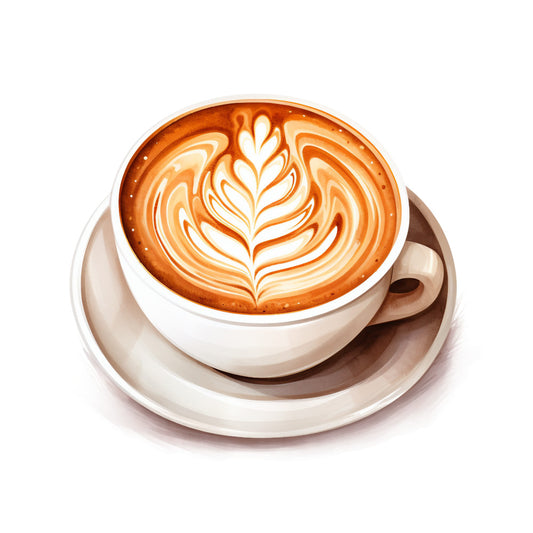 Coffee Elements Fabric Panel 24