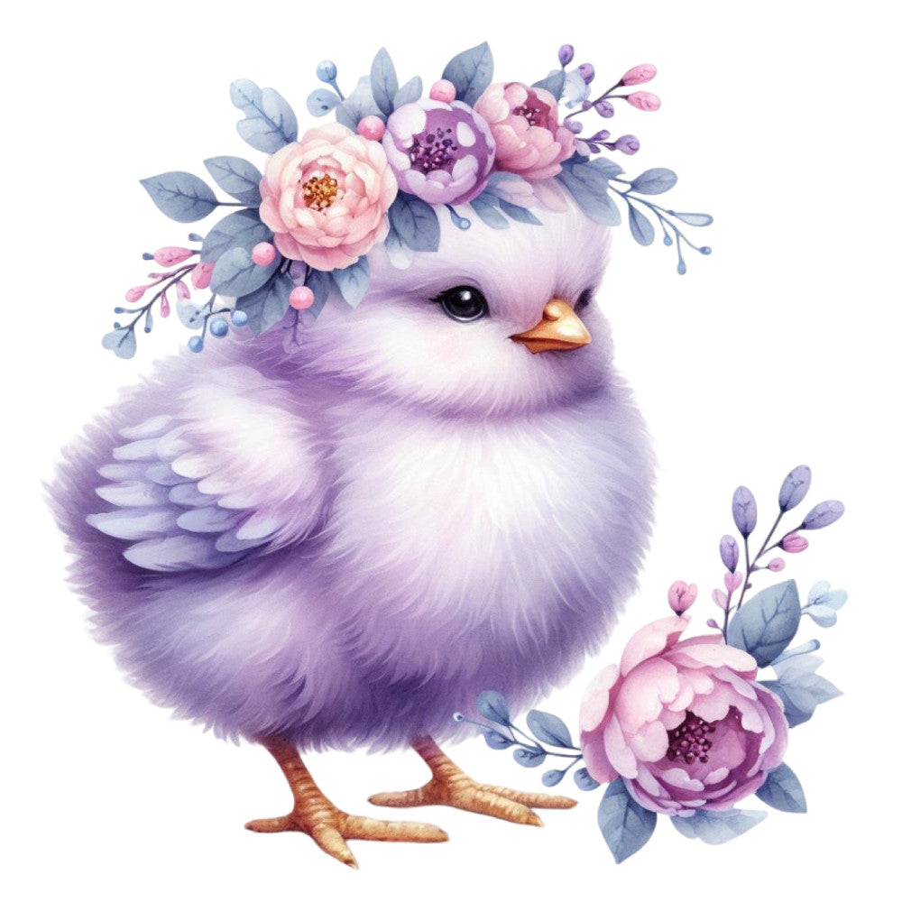 Pastel Chicks Fabric Panel 3