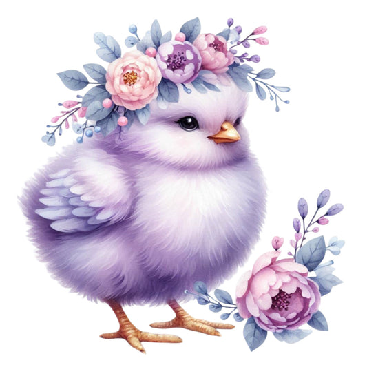 Pastel Chicks Fabric Panel 3