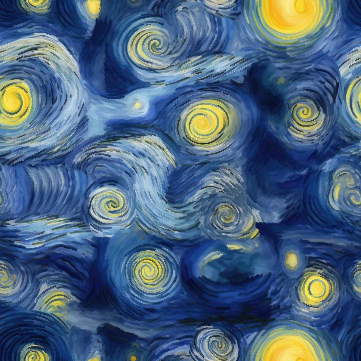 Swirling Skies Pattern 23 Minky Fabric