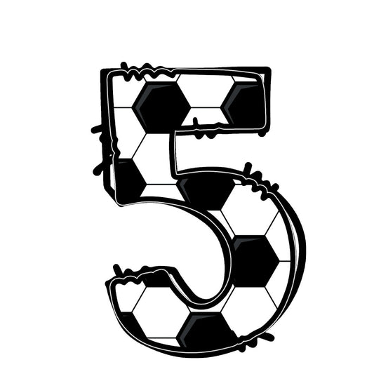 soccer, sports, black and white, geometric, hexagon, balls, athletic, modern, youth, team sports, game day, masculine, active, children, boys, numbered panel, sporty, casual style, recreation, competitive, football pattern, ball sports, graphic design, bold pattern, high contrast, dynamic, energetic, fan apparel